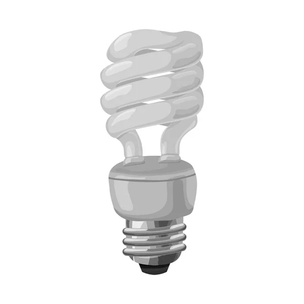 Objeto isolado de eletricidade e ícone elétrico. Conjunto de símbolo de estoque de energia e eletricidade para web . — Vetor de Stock