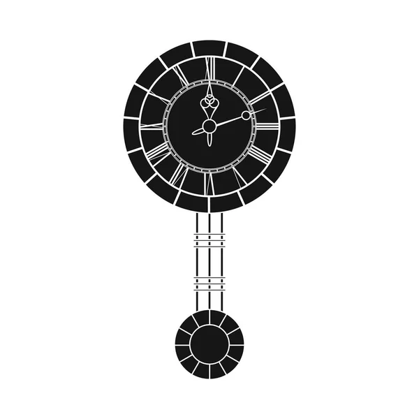 Ilustração vetorial do relógio e logotipo do tempo. Conjunto de relógio e círculo estoque vetor ilustração . — Vetor de Stock