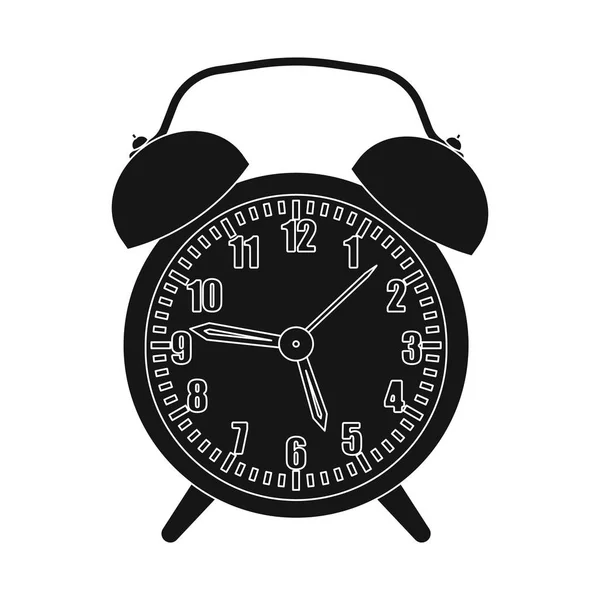 Saat ve saat logo vektör Illustration. Hisse senedi için saat ve daire vektör simge kümesi. — Stok Vektör