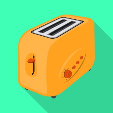 Mutfak ve yemek sembol yalıtılmış nesne. Mutfak ve cihaz hisse senedi vektör çizim topluluğu.