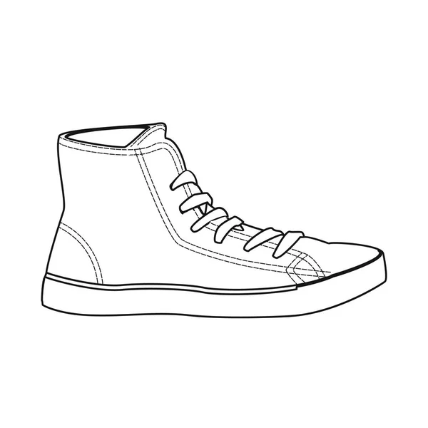 Projekt wektor znak butów i obuwia. Zestaw buty i stopy symbol giełdowy dla sieci web. — Wektor stockowy