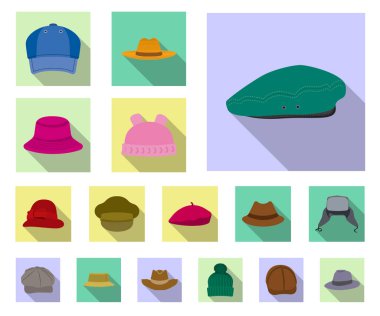 Çocuk ve bebek logo yalıtılmış nesne. Çocuk ve beanie hisse senedi simgesi için web topluluğu.