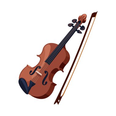 Müzik illüstrasyon vektör ve işareti ayarlamak. Müzik ve aracı hisse senedi vektör çizim topluluğu.