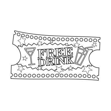 Bilet ve giriş simgesini yalıtılmış nesne. Web için bilet ve olay hisse senedi simgesi topluluğu.