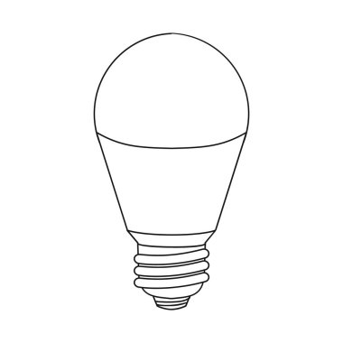 Elektrik ve elektrik simge vektör Illustration. Elektrik ve enerji hisse senedi için vektör simge kümesi.