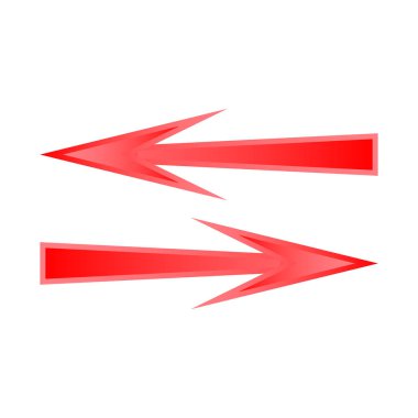 Vektör tasarım öğesi ve ok simgesinin. Öğe ve yön hisse senedi simgesi için web topluluğu.