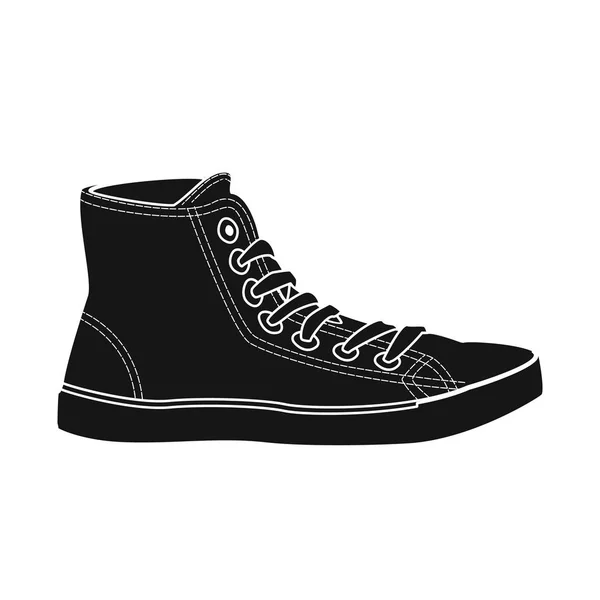 Obiect izolat de pantofi şi încălţăminte. Set de pantofi și picior simbol stoc pentru web . — Vector de stoc