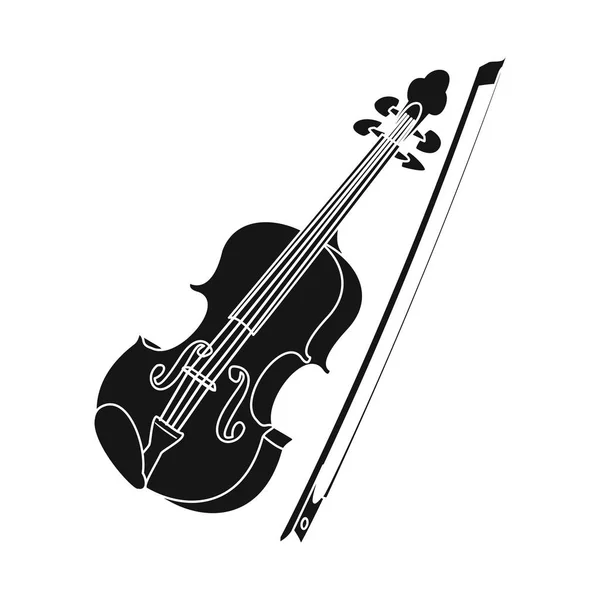 Objeto aislado de música y símbolo de melodía. Colección de música y vector de herramientas icono para stock . — Vector de stock