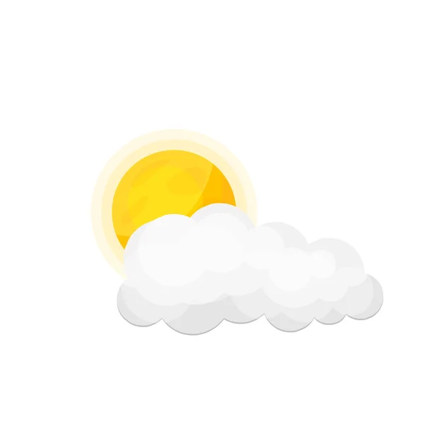 Illustrazione vettoriale del clima e del simbolo climatico. Raccolta di icone meteo e vettoriali cloud per stock . — Vettoriale Stock
