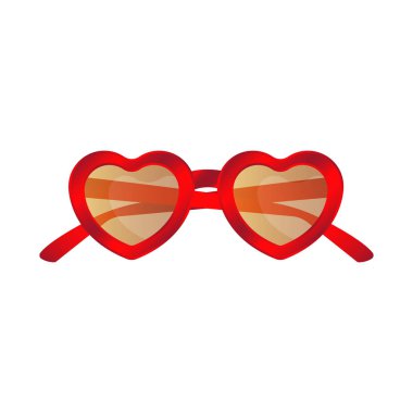 Gözlük ve güneş gözlüğü logosu yalıtılmış nesne. Gözlük ve aksesuar hisse senedi vektör çizim koleksiyonu.