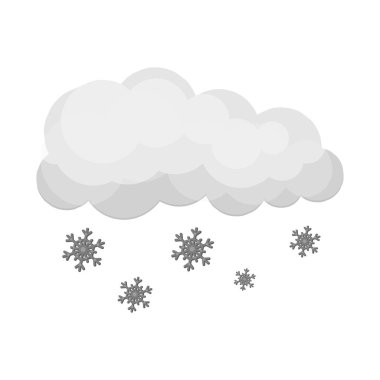 Hava ve İklim simge vektör Illustration. Hava ve bulut hisse senedi simgesi için web topluluğu.