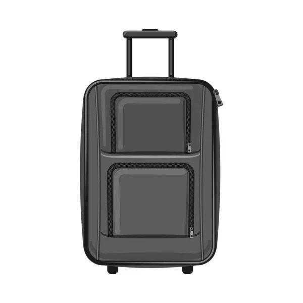 Illustration Vectorielle Valise Symbole Bagage Ensemble Valise Symbole Stock Voyage — Image vectorielle