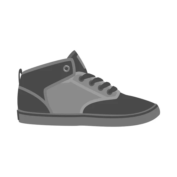 Ilustracja wektorowa znak butów i obuwia. Zestaw buty i stopy wektor ikona na magazynie. — Wektor stockowy