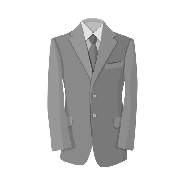 Vector design of man and clothing icon. Collection of man and wear stock vector illustration. — Stock Vector