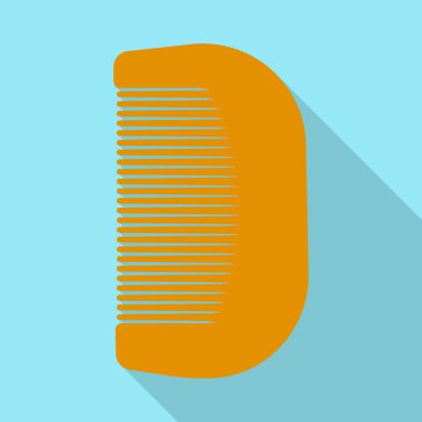 Fırça ve saç simgesi yalıtılmış nesne. Fırça ve saç fırçası hisse senedi vektör çizim seti.