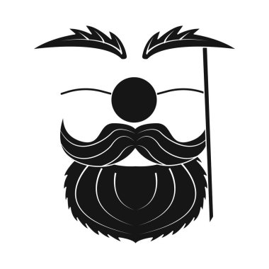 Parti ve Doğum işareti vektör Illustration. Hisse senedi için kutlama ve parti vektör simge kümesi.