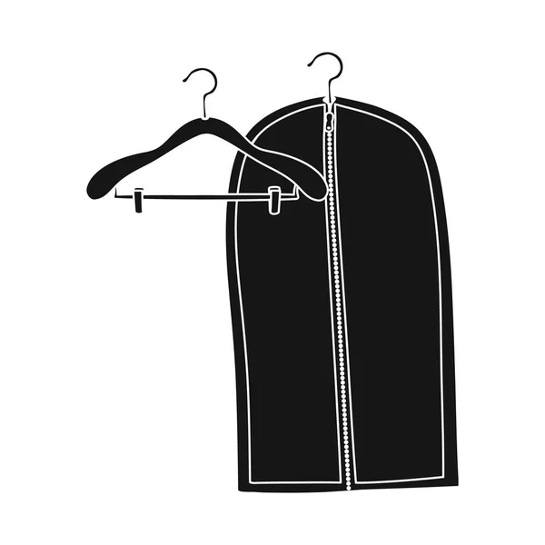 Illustrazione vettoriale di lavanderia e simbolo pulito. Set di lavanderia e vestiti stock vettoriale illustrazione . — Vettoriale Stock