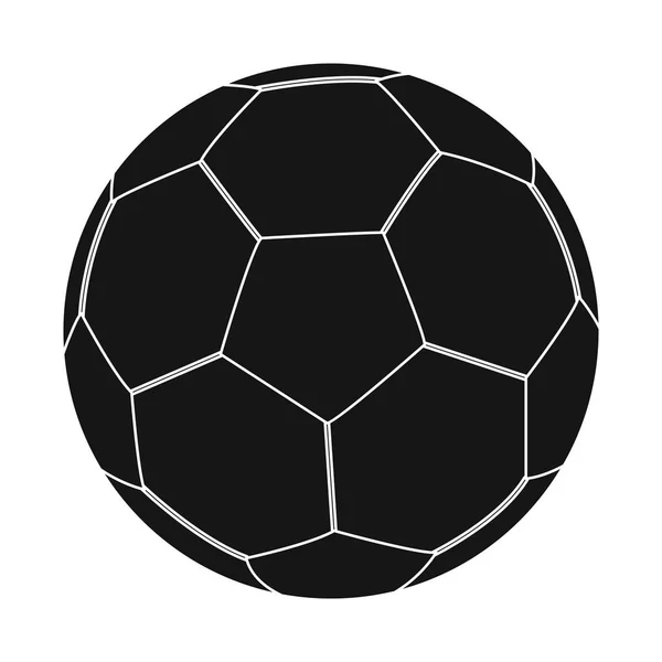 Vektorová design ikony fotbal a vybavení. Sada fotbal a turnaje vektorové ikony pro stock. — Stockový vektor