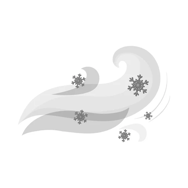 Vector design of weather and climate sign. Collection of weather and cloud stock vector illustration. — Stock Vector