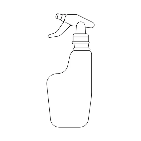 Design de vetor de limpeza e logotipo de serviço. Coleta de limpeza e símbolo de estoque de casa de web . —  Vetores de Stock