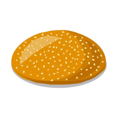 Burger ve sandviç işareti yalıtılmış nesne. Burger ve dilim hisse senedi simgesi için web topluluğu.