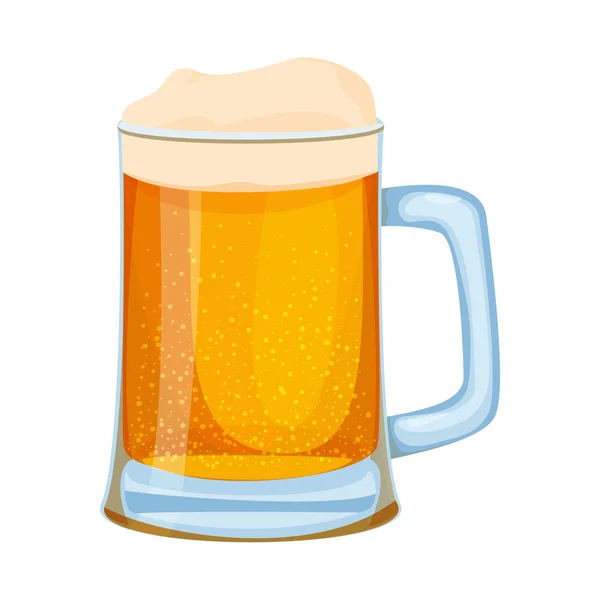 Vector ontwerp van drank en bar-logo. Collectie van drank en partij aandelensymbool voor web. — Stockvector
