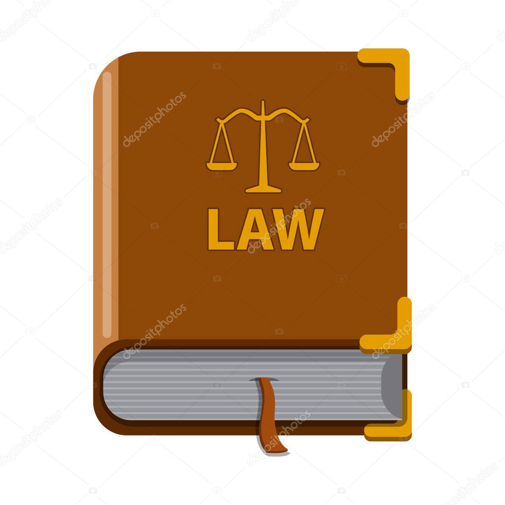 Isolated object of law and lawyer icon. Collection of law and justice vector icon for stock.