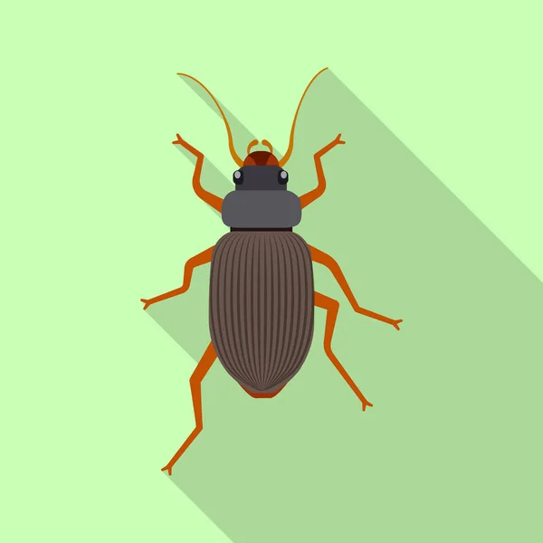Böcek ve sinek işareti vektör Illustration. Hisse senedi için böcek ve öğe vektör simge kümesi. — Stok Vektör