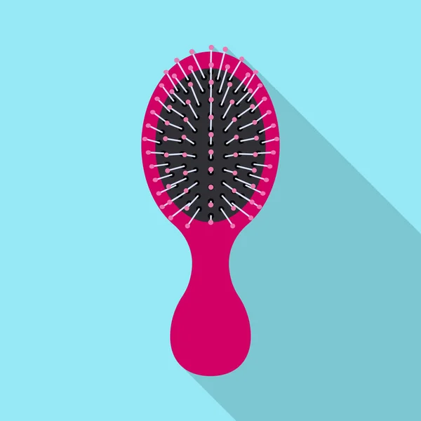 Conception vectorielle de pinceau et signe capillaire. Ensemble de brosse et icône vectorielle brosse à cheveux pour stock . — Image vectorielle