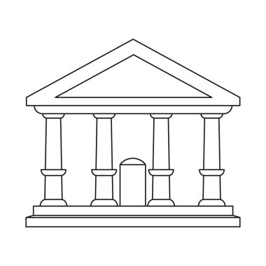 Banka ve para sembol yalıtılmış nesne. Web için banka ve bill hisse senedi simgesi kümesi.