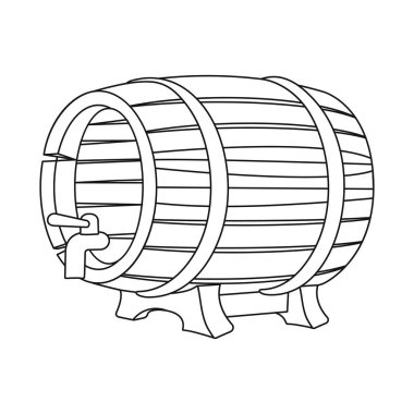 Tasarım işareti bar ve Pub vektör. Pub ve web için iç hisse senedi simgesi.