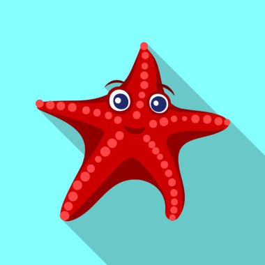 Deniz ve hayvan simge vektör tasarımı. Deniz ve deniz hisse senedi vektör çizim.