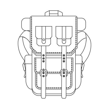 Bavul ve Bagaj simge vektör tasarımı. Hisse senedi için bavul ve yolculuk vektör simge topluluğu.