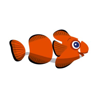 Deniz ve hayvan sembolü yalıtılmış nesne. Deniz ve deniz vektör simgesini hissenin koleksiyonu.