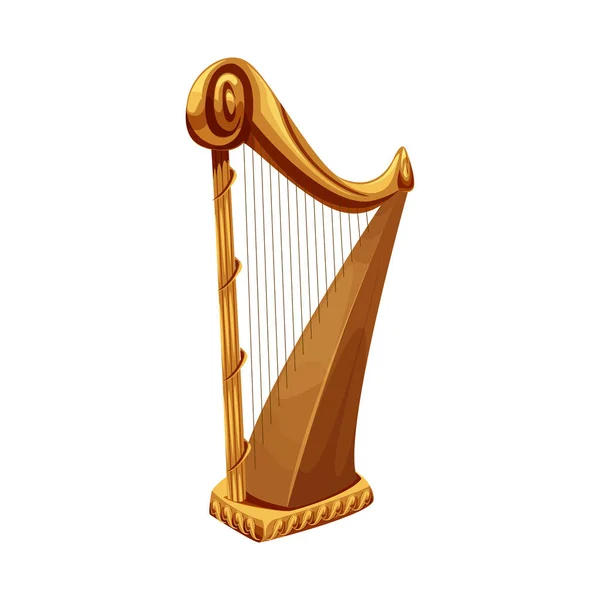 Vectorillustratie van muziek en melodie logo. Collectie van muziek en instrument voorraad vectorillustratie. — Stockvector