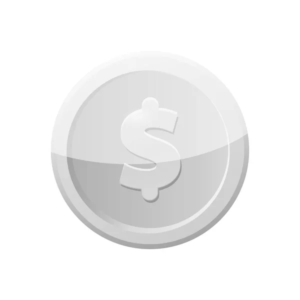 Isoliertes Objekt von Bank- und Geldsymbol. Set von Bank- und Banknotensymbolen für das Web. — Stockvektor