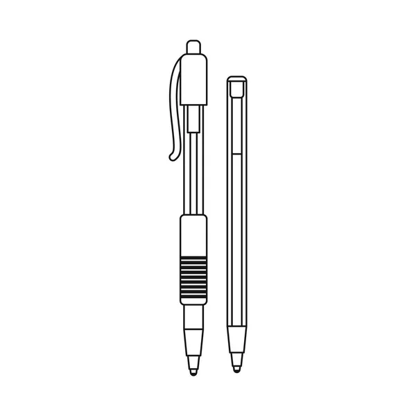 Vector Design Hivatal Kínálat Jele Irodai Iskolai Vektor Ikon Készletek — Stock Vector