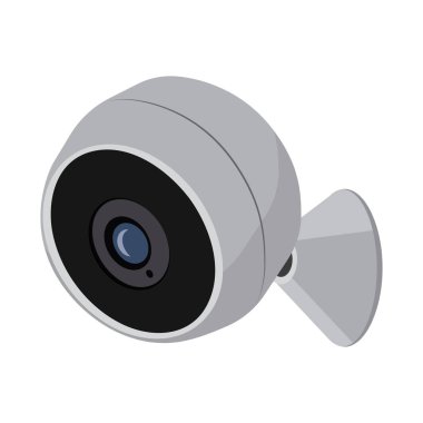 Cctv ve kamera işareti vektör tasarımı. Cctv ve sistem stok vektör çizim topluluğu.