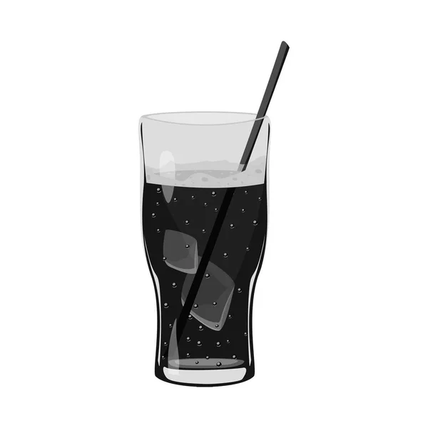 Vektor ilustrasi minuman dan tanda bar. Set of drink and party stock vector illustration . - Stok Vektor