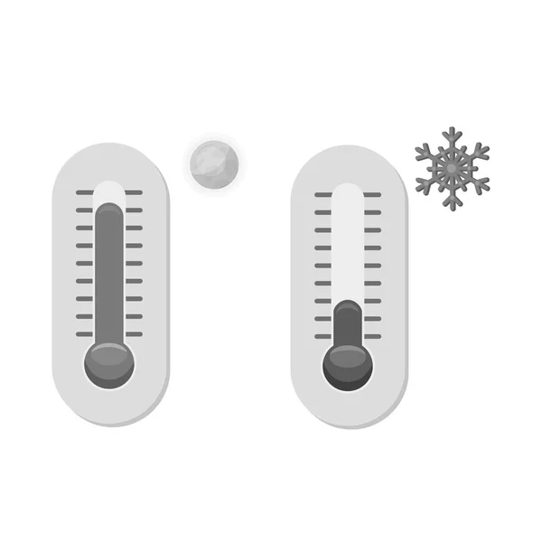 Ilustração vetorial do clima e símbolo climático. Conjunto de tempo e nuvem estoque vetor ilustração . —  Vetores de Stock