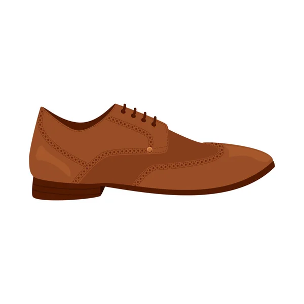 Ilustración vectorial del icono del zapato y del calzado. Colección de zapato y pie símbolo de stock para la web . — Vector de stock