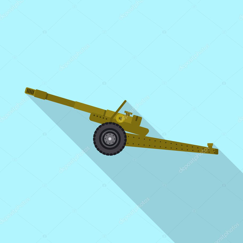 Vector illustration of weapon and gun symbol. Collection of weapon and army vector icon for stock.