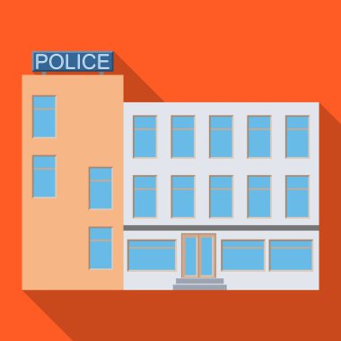 Vektör bina ve açık örnek logo. Bina ve hisse senedi için çatı vektör simge kümesi.