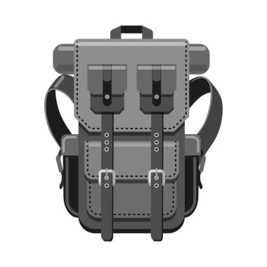 Bavul ve Bagaj logo vektör Illustration. Hisse senedi için bavul ve yolculuk vektör simge kümesi.