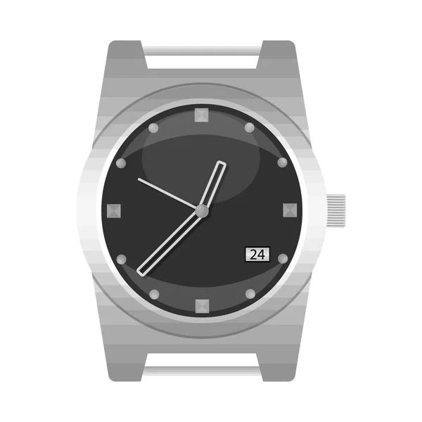 Elkülönített objektum óra és idő ikon. Készlet-ból óra és a kör tőzsdei szimbólum a web. — Stock Vector