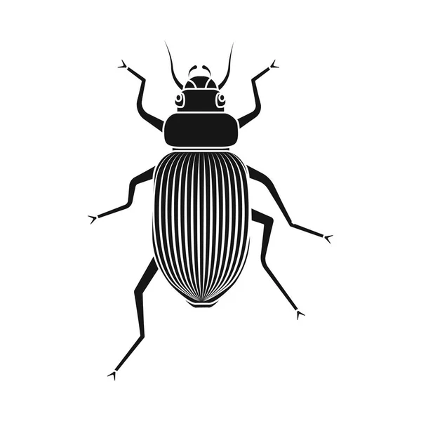 Vector illustration of insect and fly logo. Collection of insect and element vector icon for stock. — Stock Vector