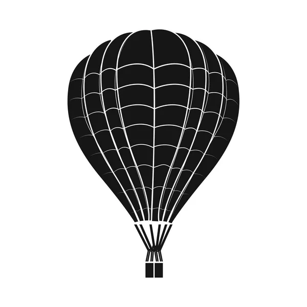 Geïsoleerde object van vliegtuig en vervoer logo. Set van vliegtuig en hemel aandelensymbool voor web. — Stockvector