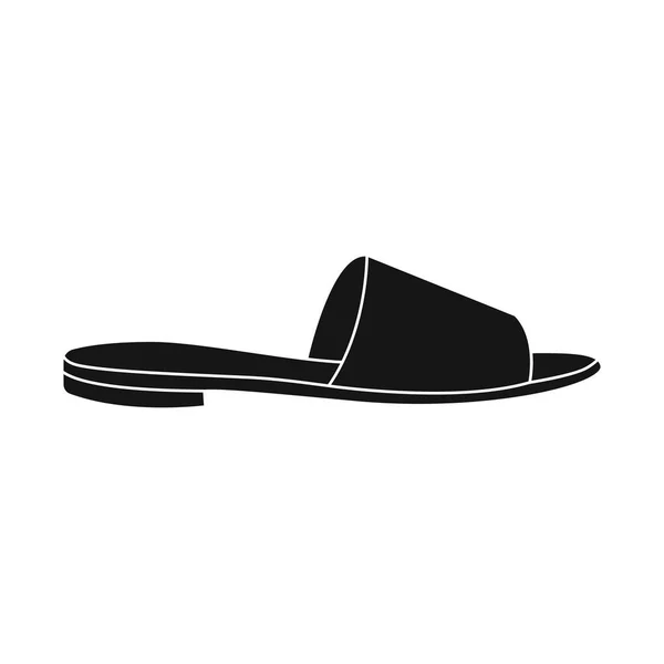 Vector Design Footwear Woman Logo Set Footwear Foot Vector Icon — Stock Vector