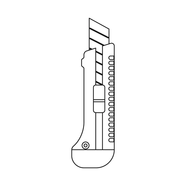 事務所と供給のシンボルのベクター イラストです。株式のオフィスや学校のベクター アイコンのコレクション. — ストックベクタ