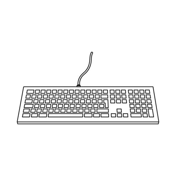 Векторная иллюстрация ноутбука и символа устройства. Коллекция векторной иллюстрации ноутбука и сервера . — стоковый вектор